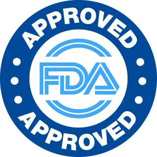 FDA-registered plant marker — BloodPril regulatory compliance stamp